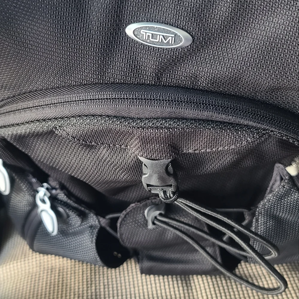 Tumi Sleek Black Backpack